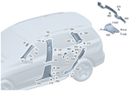 2546909700 - Interior Trim/Exterior Detachable Parts: Trim, a-Pillar for Mercedes-Benz: GLC300, GLC350e, GLC43 AMG, GLC63 AMG S E Performance Image