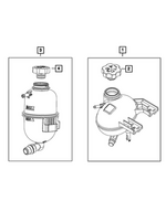 68607145AA - Cooling: Coolant Recovery Bottle for Mopar Image