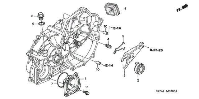 MT Clutch Release for 2005 Honda Element #0