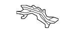 65150T5RA00ZZ - Body: Front Crossmember for Honda: Fit, HR-V Image