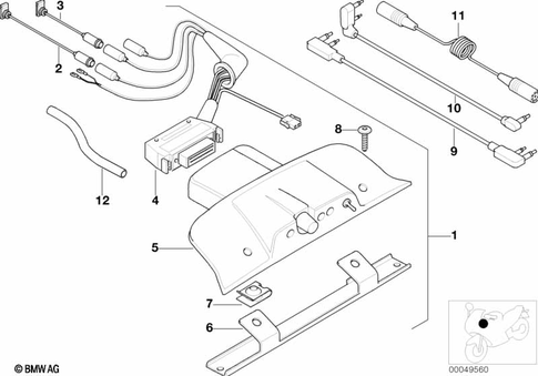 Intercom System for 2003 BMW-Motorrad K 1200 LT #0