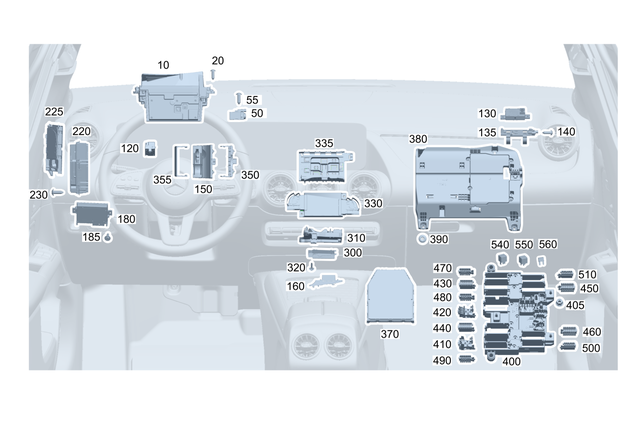 2479005307 - : Control Unit for Mercedes-Benz Image