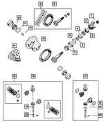 83505472 - Rear Axle: Ring And Pinion Gear Kit for Mopar Image