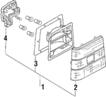 26552D1200 - : Socket for Nissan: Stanza Image