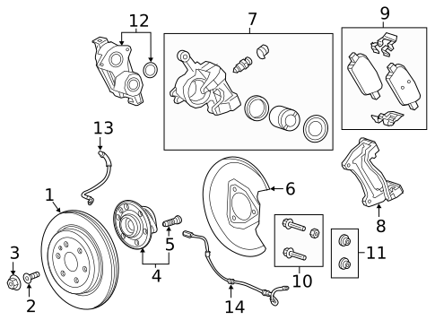 Anti-Lock Brakes for 2018 Cadillac XT5 #2