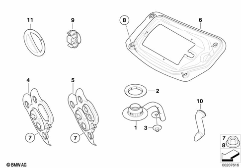 Collective Function Group for 2005 BMW 328i #0