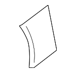 2046891339 - Body: Cover Molding for Mercedes-Benz Image