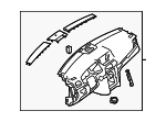 20468067879E38 - Body: Dashboard Panel for Mercedes-Benz Image
