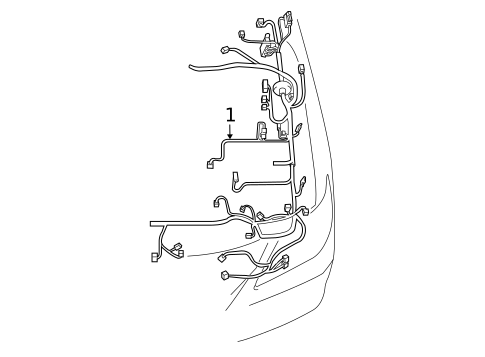 Wiring Harness for 2018 Lexus LX570 #0