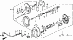 46512SB2000 - Chassis: PIN, PEDAL for Honda Image