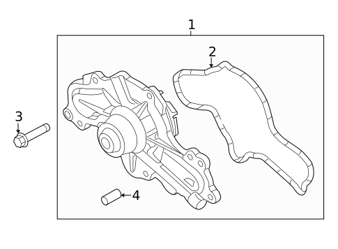 Water Pump & Related Components for 2013 Ford Explorer #0
