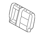 710780C060E1 - Body: Seat Back Cover for Toyota: Tundra Image