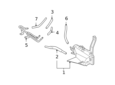 Trans Oil Cooler for 2004 Lexus RX330 #0