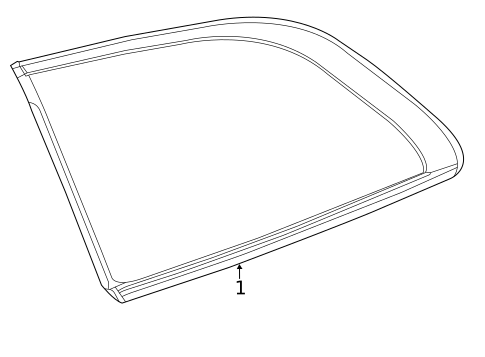 Glass, Windows & Related Components for 2024 Mercedes-Benz GLS450 #0