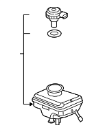 8K0611301A - Body: Reservoir for Audi: A4, A4 Quattro, A5, A5 Quattro, A6, A6 Quattro, A7 Quattro, A8 Quattro, allroad, Q5, RS5, RS7, S4, S5, S6, S7, S8, SQ5 Image