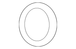 4G0611243B - Body: Master Cylinder Gasket for Audi Image