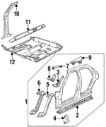 12539806 - Body: Uniside Assembly for GM Image