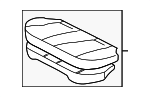 7146002141B0 - Body: Cushion Assembly for Toyota: Corolla Image
