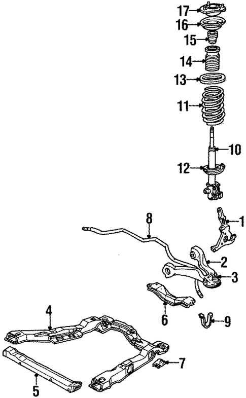 Suspension Components for 1985 Chevrolet Celebrity #0