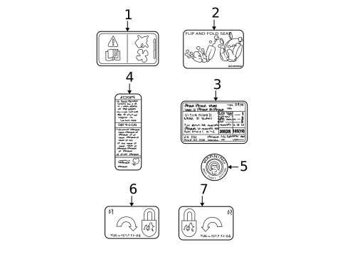 Labels for 2006 Mazda Tribute #0
