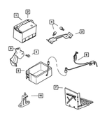 BB34F101AA - Electrical: Battery for Mopar Image