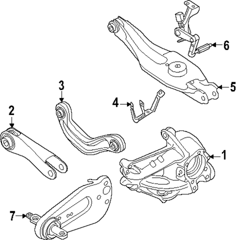 Rear Suspension for 2025 Volkswagen ID. Buzz #0