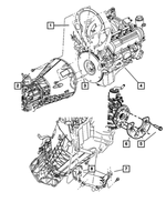 52104336AA - Clutch: Spacer, Mounting for Mopar Image