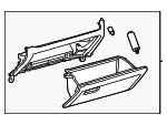 553030R060C0 - Body: Glove Box Assembly for Toyota: RAV4, RAV4 Prime Image