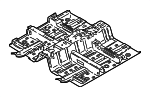 65100K2300 - Body: Front Floor Pan for Hyundai: Venue Image