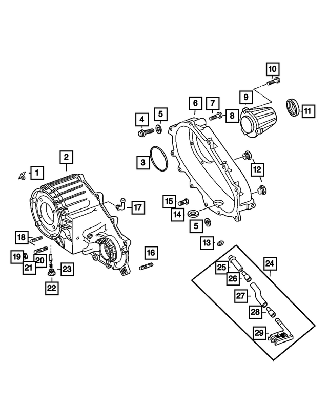 53008550 - NVG273; Transfer Case: Clip for Mopar Image image