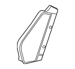 52107153091 - Body: Lumbar Support for BMW: 1 Series M, 128i, 135i, 135is, 325i, 325xi, 328i, 328i xDrive, 328xi, 330i, 330xi, 335d, 335i, 335i xDrive, 335is, 335xi, M3, X1, X3, X4 Image