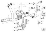 11727556960 - : Pressure Hose Assembly for BMW Image