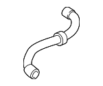 5Q0122109J - Cooling System: Upper Hose for Audi: A3, A3 Quattro, S3, TT Quattro, TTS Quattro Image
