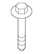 7129907535 - Body: Valance Panel Screw for BMW Image