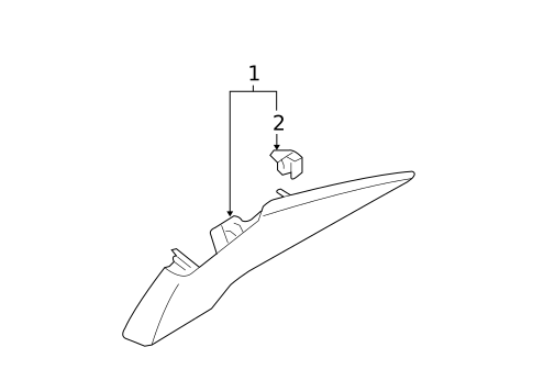 Interior Trim - Quarter Panels for 2016 Nissan Sentra #0