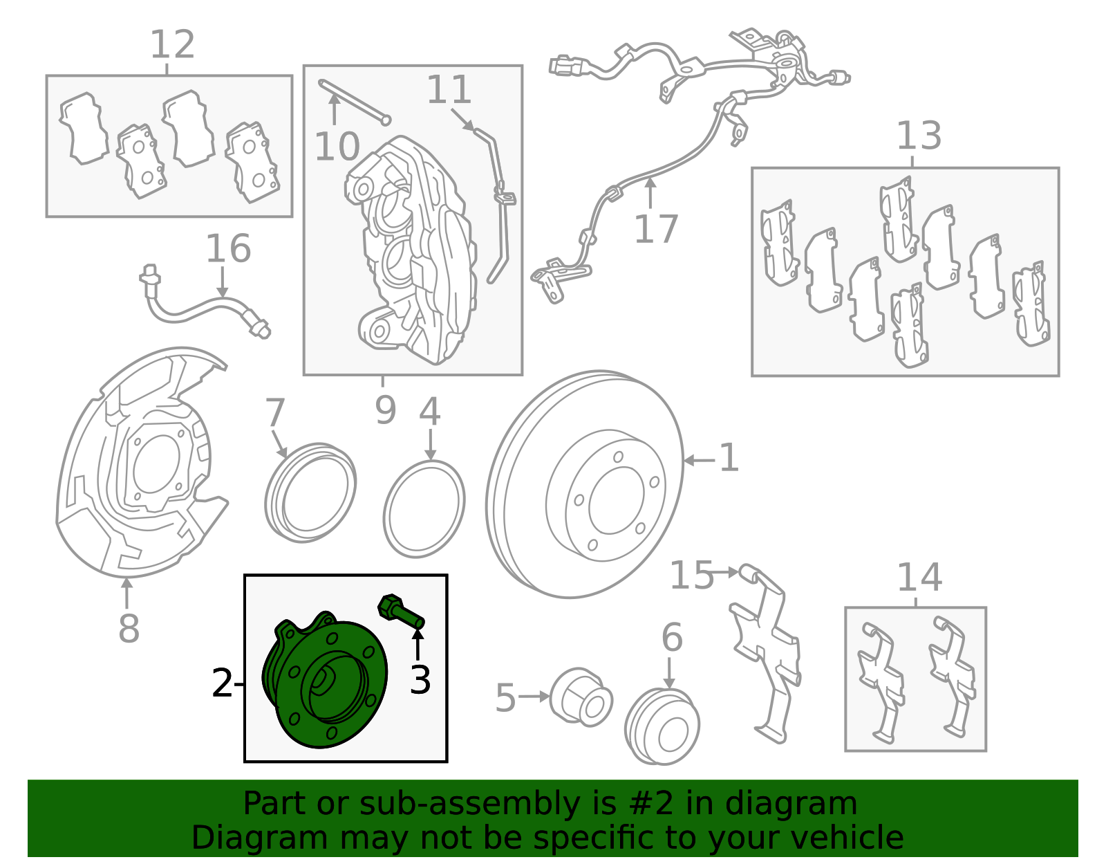 43550-60050 - Hub Assembly 2024-2025 Toyota | Longo Toyota Parts