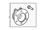 4355060050 - Brakes: Hub Assembly for Toyota: 4Runner, Land Cruiser Image