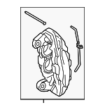 4775060470 - Brakes: Caliper for Toyota: 4Runner, Land Cruiser Image