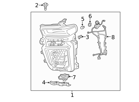 Headlamp Components for 2023 Chevrolet Silverado 2500 HD #1