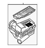 1K0129607AS - : Air Cleaner Assembly for Audi: A3, A3 Quattro Image