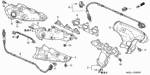 17888SS0003 - Engine: CLIP, ACTUATOR WIRE for Acura Image