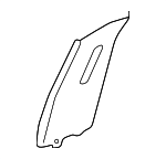 769145W902 - : Center Pillar Trim for Nissan: Pathfinder Image