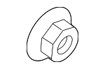 N91068501 - Fuel System: Heat Shield Nut for Volkswagen Image