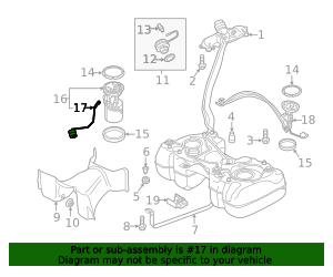 5QM-919-673-J - Fuel Tank Sending Unit 2022-2025 Volkswagen Taos ...