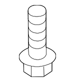 N90693804 - Fuel System: Fuel Tank Upper Bolt for Volkswagen Image