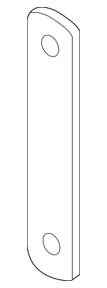 5G0951107 - Electrical: Alarm Horn Clip for Volkswagen: e-Golf, Golf, Golf Alltrack, Golf R, Golf SportWagen, GTI Image