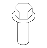 7119906672 - Fuel System: Mount Strap Bolt for BMW Image