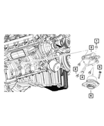 6102019 - 6.4L Gas; Engine: Hex Head Bolt And Washer, Mounting for Mopar Image image