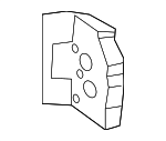 DT1Z6129329F - Body: Quarter Panel Reinforcement Bracket for Ford Image