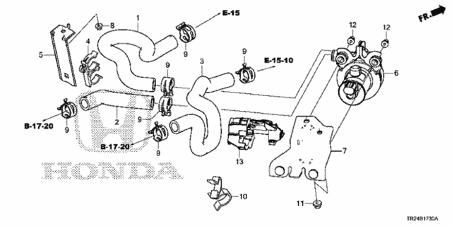 Water Valve for 2012 Honda Civic #0